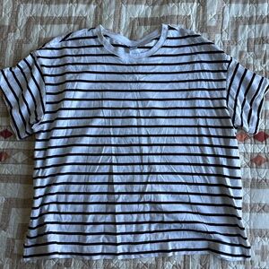 Old Navy Striped Oversized T-Shirt